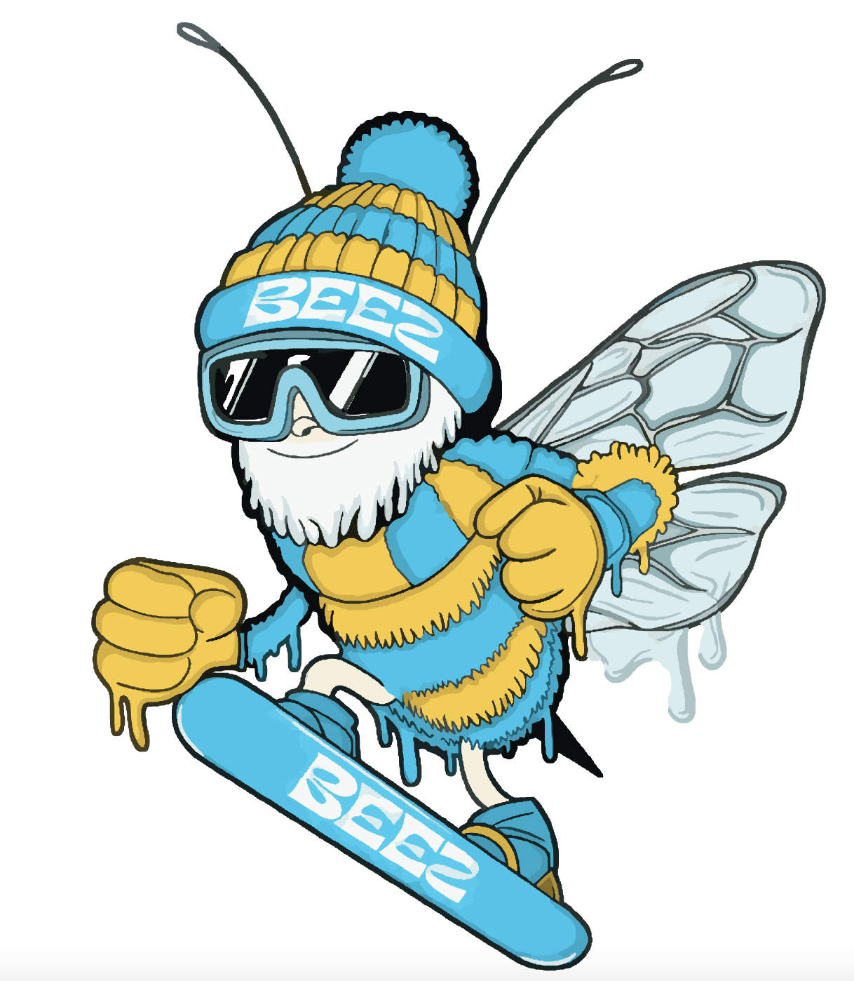 BEEZ logo x Les Déferlantes festival