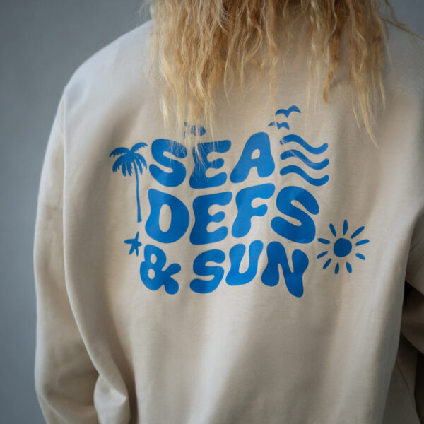 Sweat col rond Sea Defs & Sun – Image 2