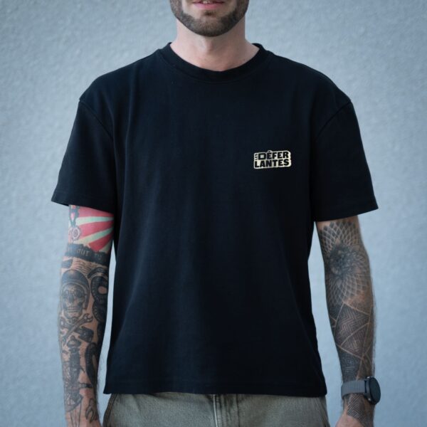 T-shirt programmation Les Déferlantes 2025 noir